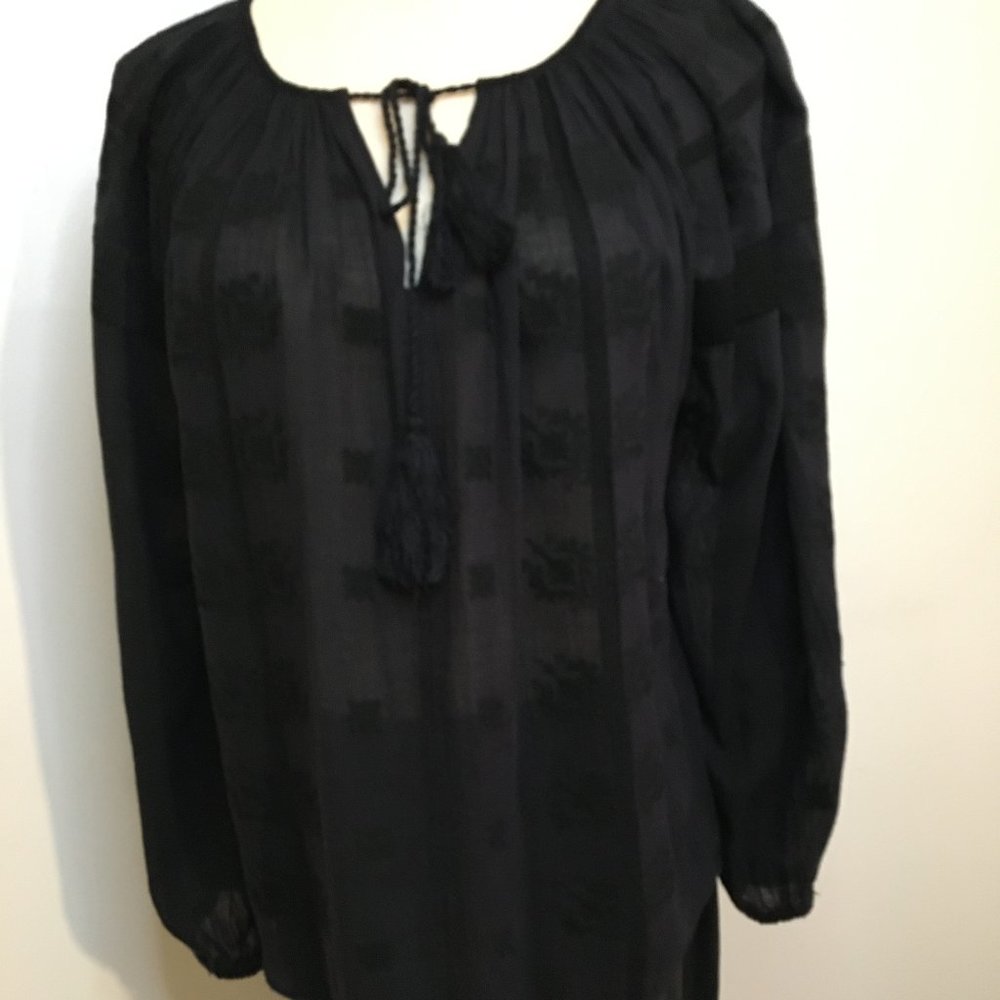 ISABEL MARANT Printed V-Neck Blouse Size: M | US6, FR38